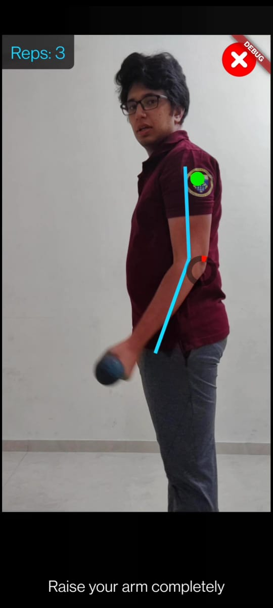 Negative feedback example A